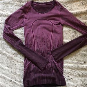 Purple Lululemon Long Sleeve